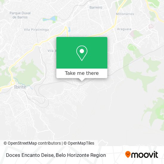 Doces Encanto Deise map