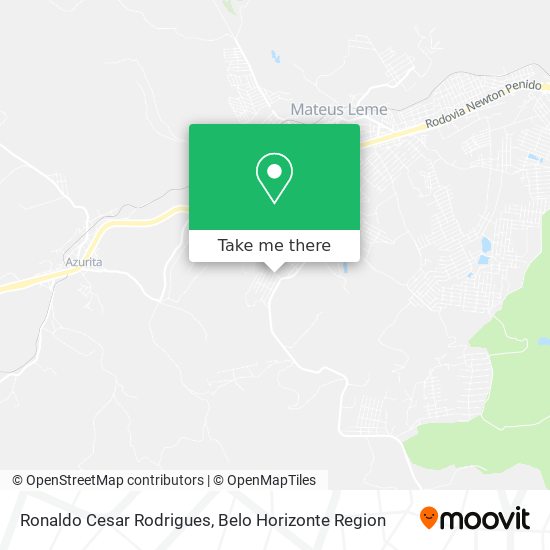 Ronaldo Cesar Rodrigues map
