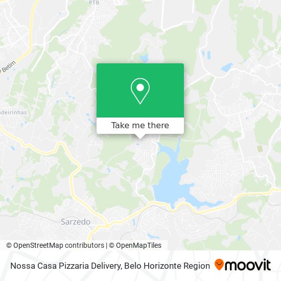 Nossa Casa Pizzaria Delivery map