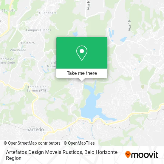 Artefatos Design Moveis Rusticos map