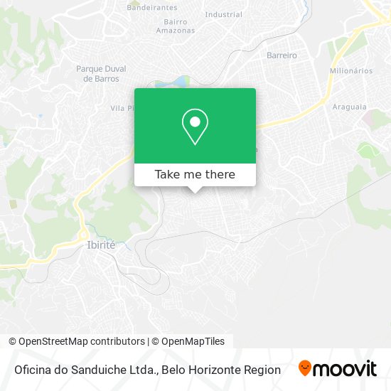 Oficina do Sanduiche Ltda. map