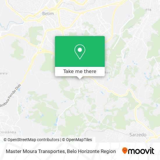 Master Moura Transportes map