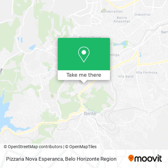 Pizzaria Nova Esperanca map