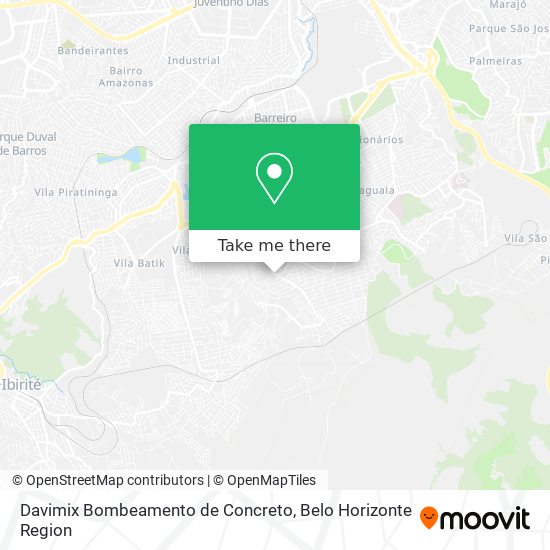 Davimix Bombeamento de Concreto map