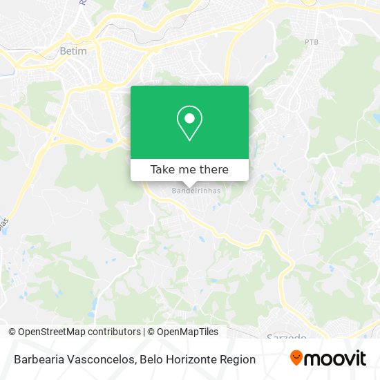 Barbearia Vasconcelos map