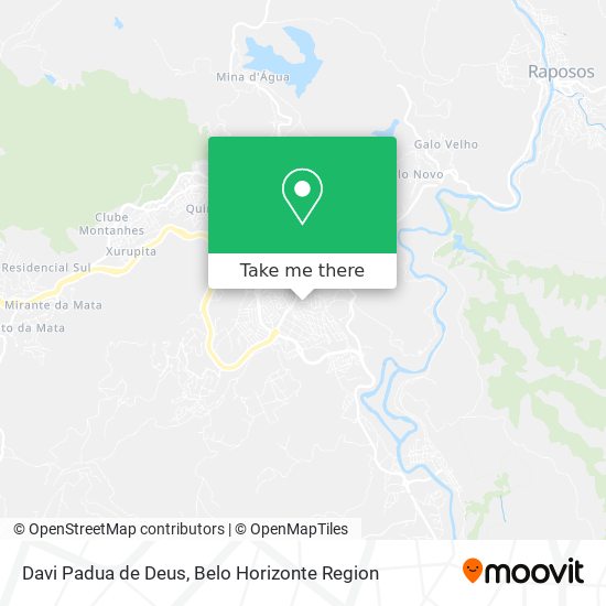 Davi Padua de Deus map