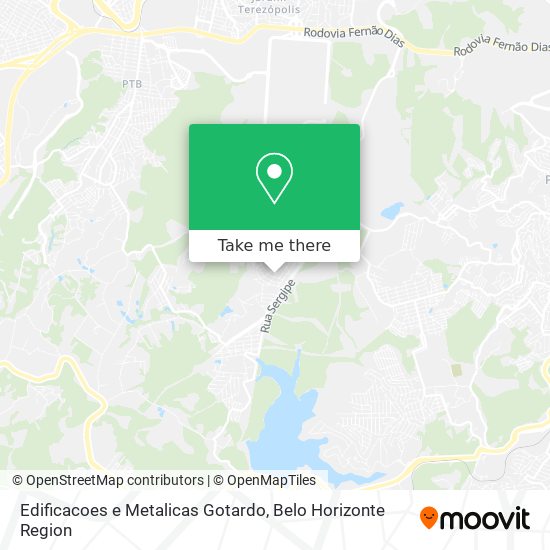 Edificacoes e Metalicas Gotardo map