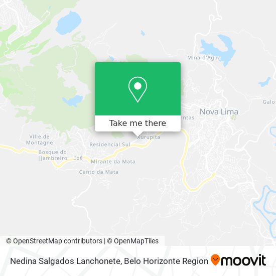 Nedina Salgados Lanchonete map