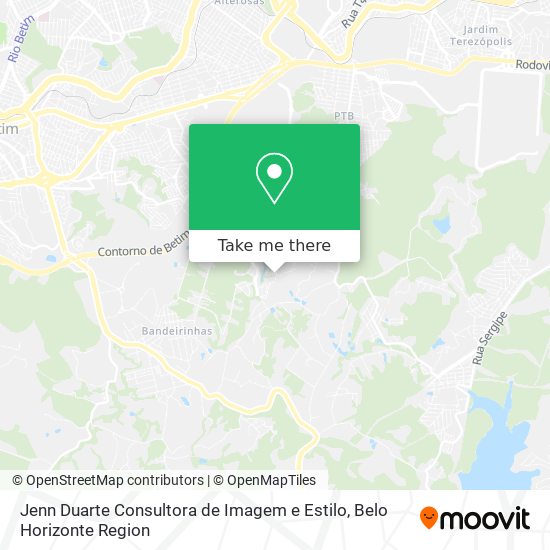 Jenn Duarte Consultora de Imagem e Estilo map