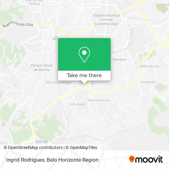 Ingrid Rodrigues map