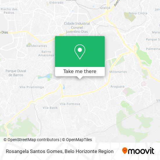 Rosangela Santos Gomes map