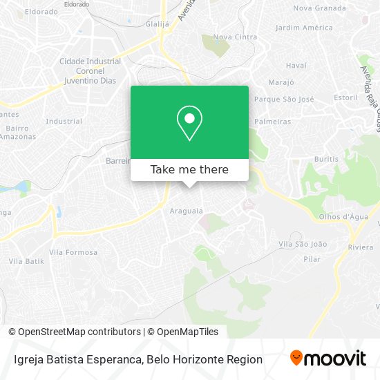 Igreja Batista Esperanca map