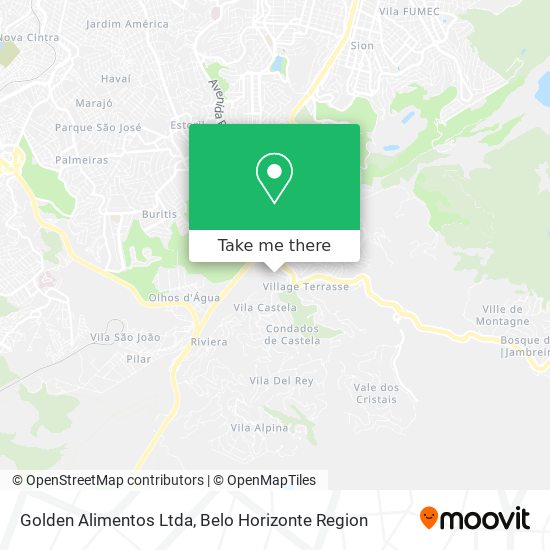 Golden Alimentos Ltda map