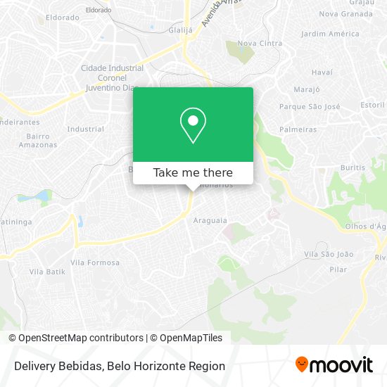 Delivery Bebidas map