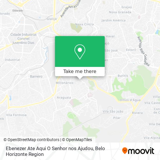 Ebenezer Ate Aqui O Senhor nos Ajudou map
