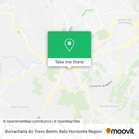 Borracharia do Trevo Betim map