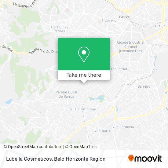 Lubella Cosmeticos map