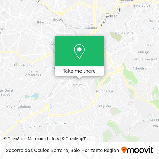 Socorro dos Oculos Barreiro map