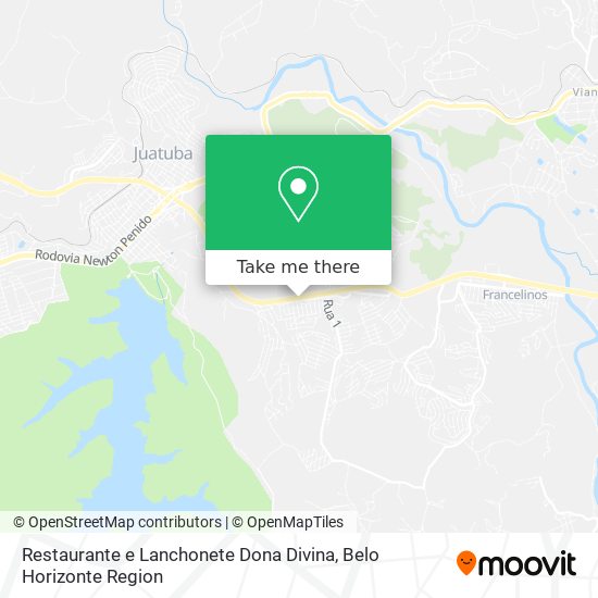 Restaurante e Lanchonete Dona Divina map