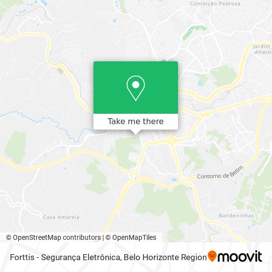 Forttis - Segurança Eletrônica map