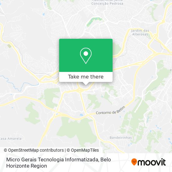 Micro Gerais Tecnologia Informatizada map