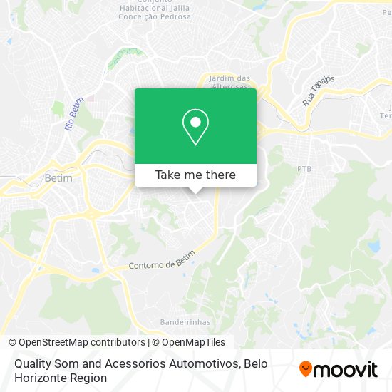 Quality Som and Acessorios Automotivos map