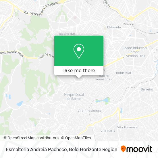 Esmalteria Andreia Pacheco map