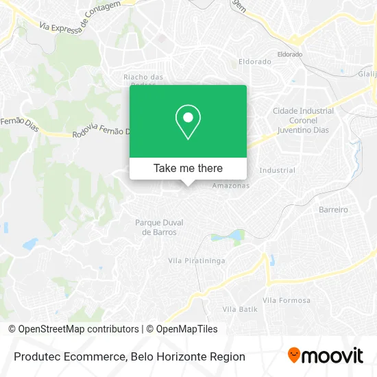 Produtec Ecommerce map
