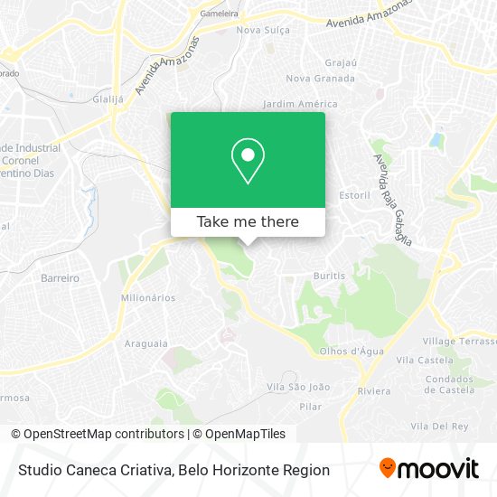 Studio Caneca Criativa map