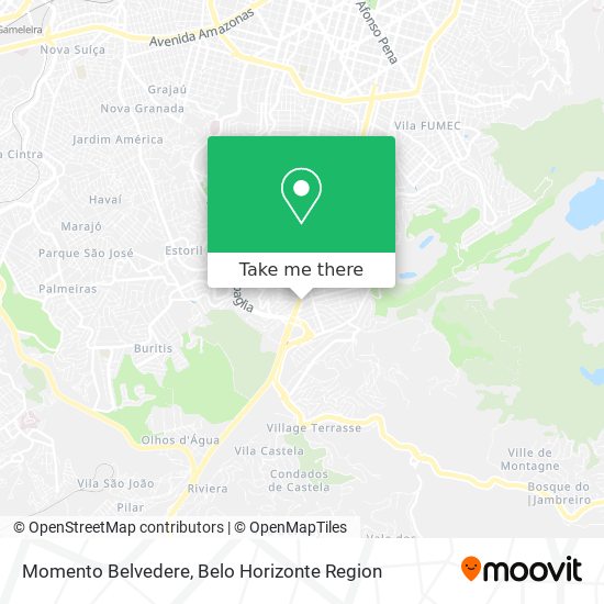 Momento Belvedere map