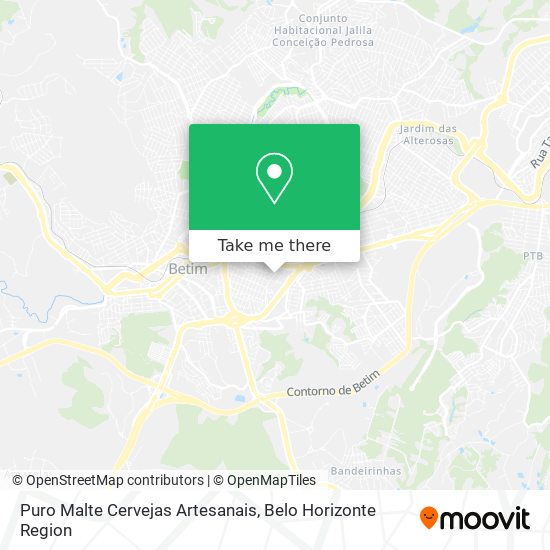 Puro Malte Cervejas Artesanais map