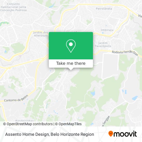 Assento Home Design map