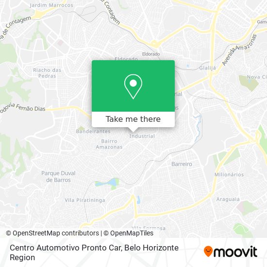 Centro Automotivo Pronto Car map