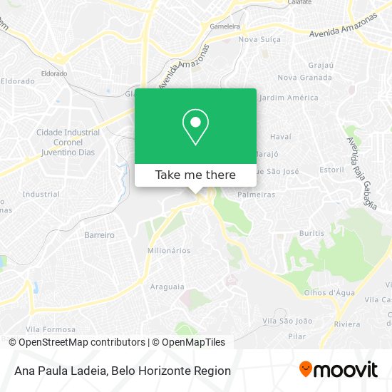 Ana Paula Ladeia map