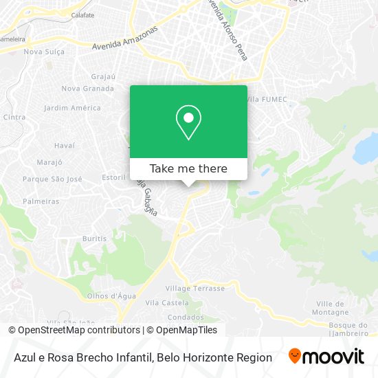 Azul e Rosa Brecho Infantil map