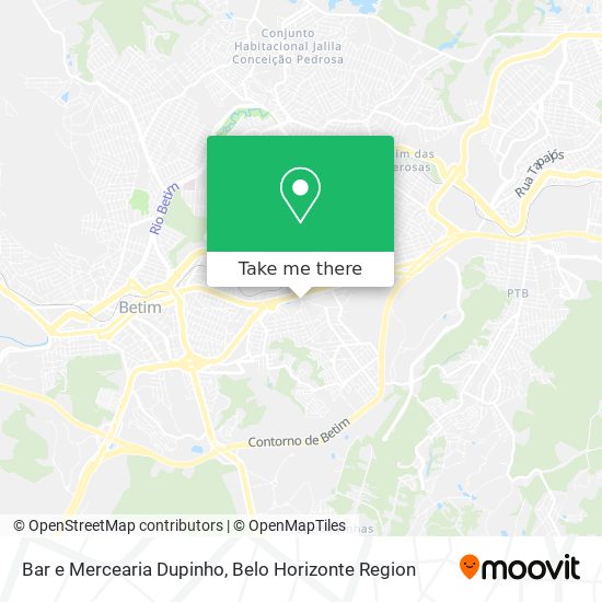 Bar e Mercearia Dupinho map