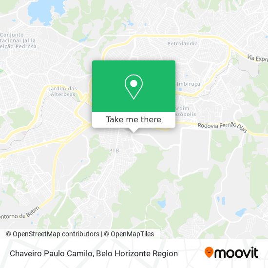 Chaveiro Paulo Camilo map