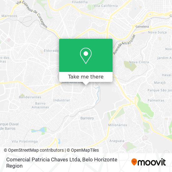 Comercial Patricia Chaves Ltda map