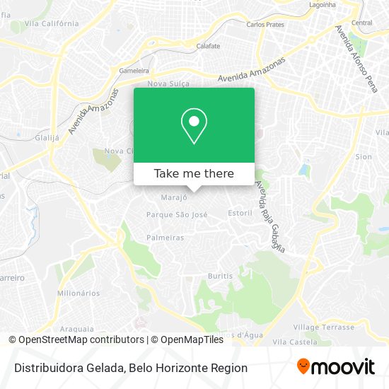 Distribuidora Gelada map
