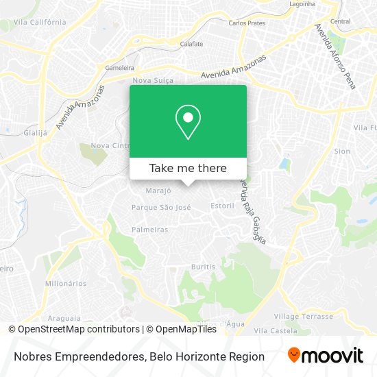 Nobres Empreendedores map