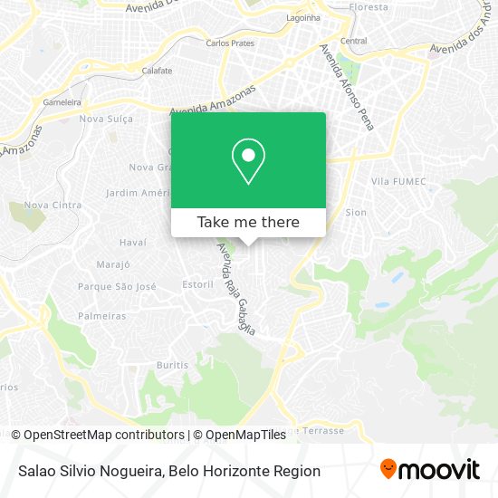 Salao Silvio Nogueira map