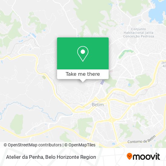 Atelier da Penha map