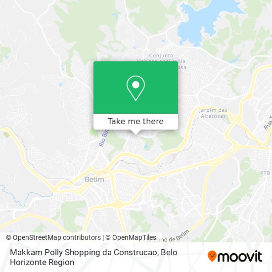 Makkam Polly Shopping da Construcao map