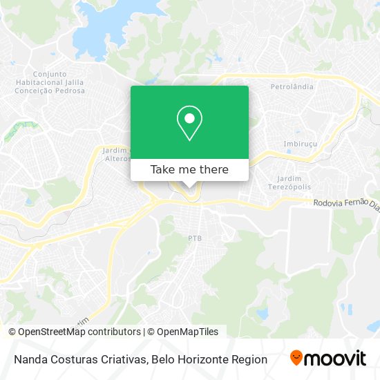Nanda Costuras Criativas map