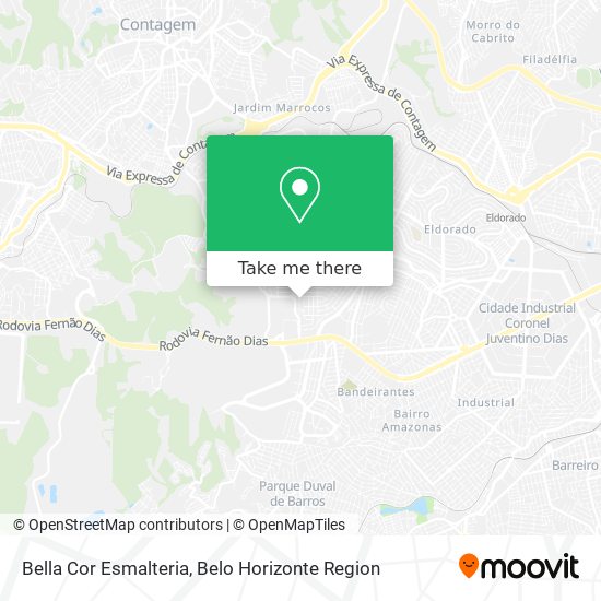 Bella Cor Esmalteria map