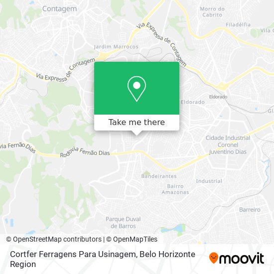 Cortfer Ferragens Para Usinagem map
