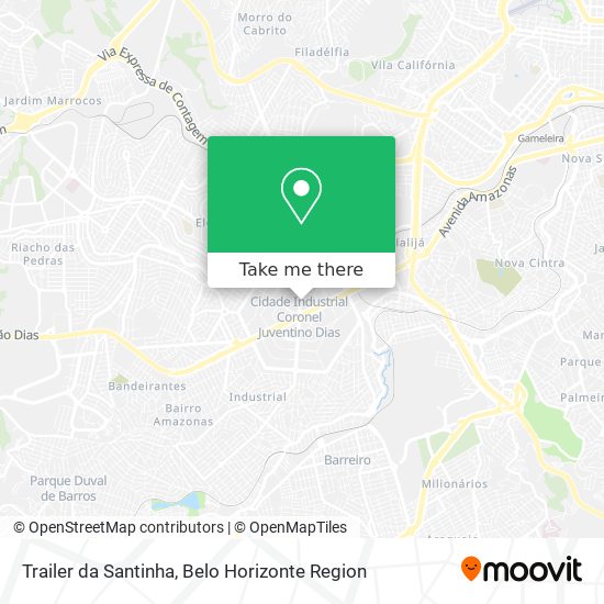 Trailer da Santinha map