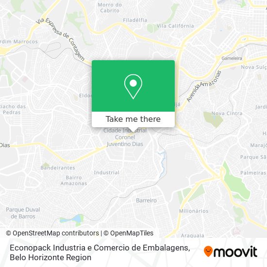 Econopack Industria e Comercio de Embalagens map