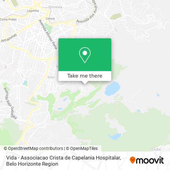 Vida - Associacao Crista de Capelania Hospitalar map