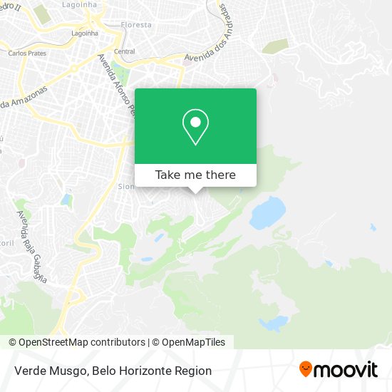 Verde Musgo map